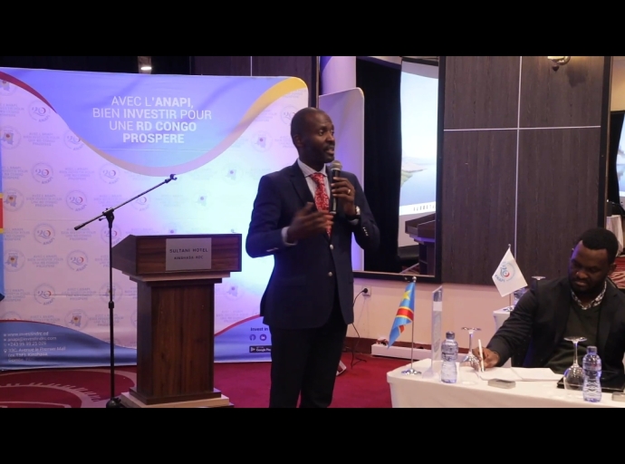 Devant les délégués du FANAF,ANAPI : Anthony Nkinzo dresse le tableau de l'environnement des affaires congolais et ses impacts